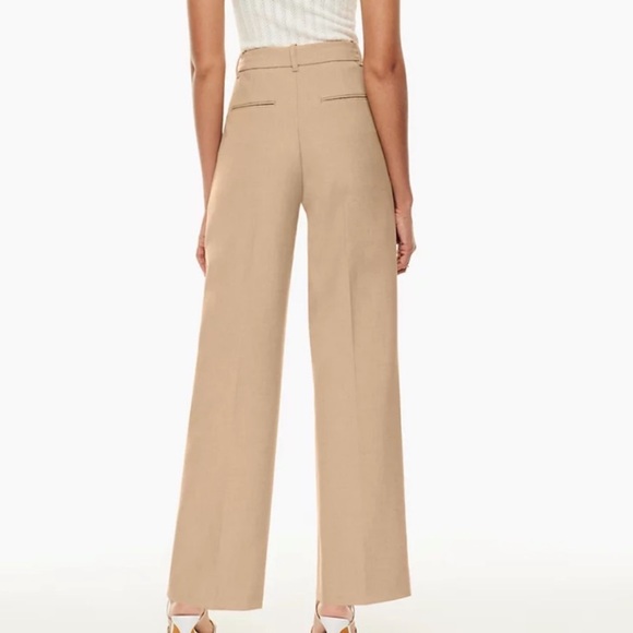 Aritzia Effortless Re-Essential Tailored Pants in Tan - Picture 2 of 8